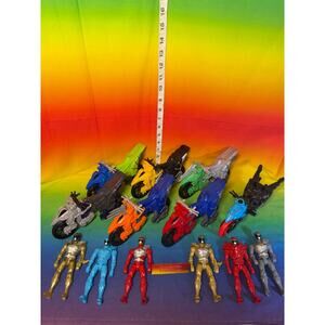 Power Rangers Dino Charge Zord Cycle Motorcycle Bikes & Figures